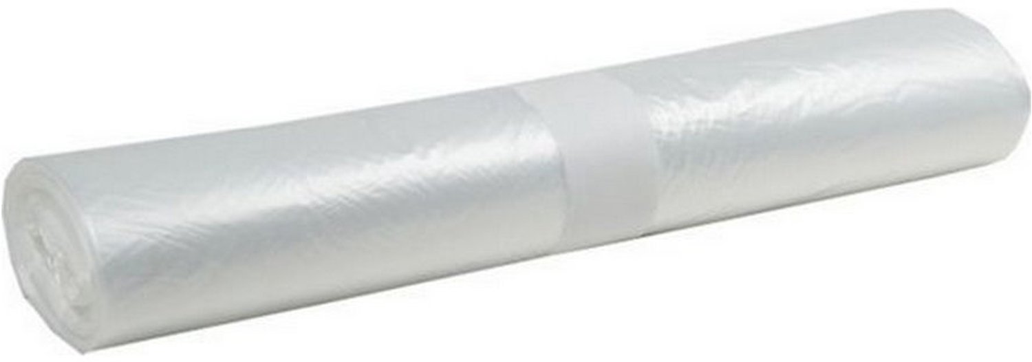 Afvalzak transparant 50 liter 630x700 mm - Doos 50 rol x 20 zakken