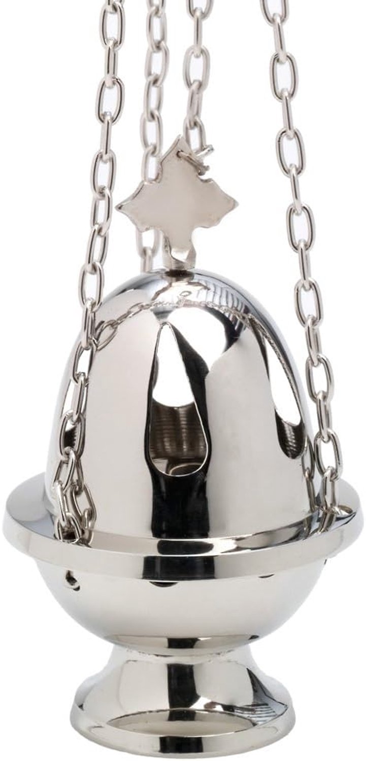 Merkloos Driehoekige Druppelvormige Rookmelder met Ketting, 77 cm, Zilverkleurig
