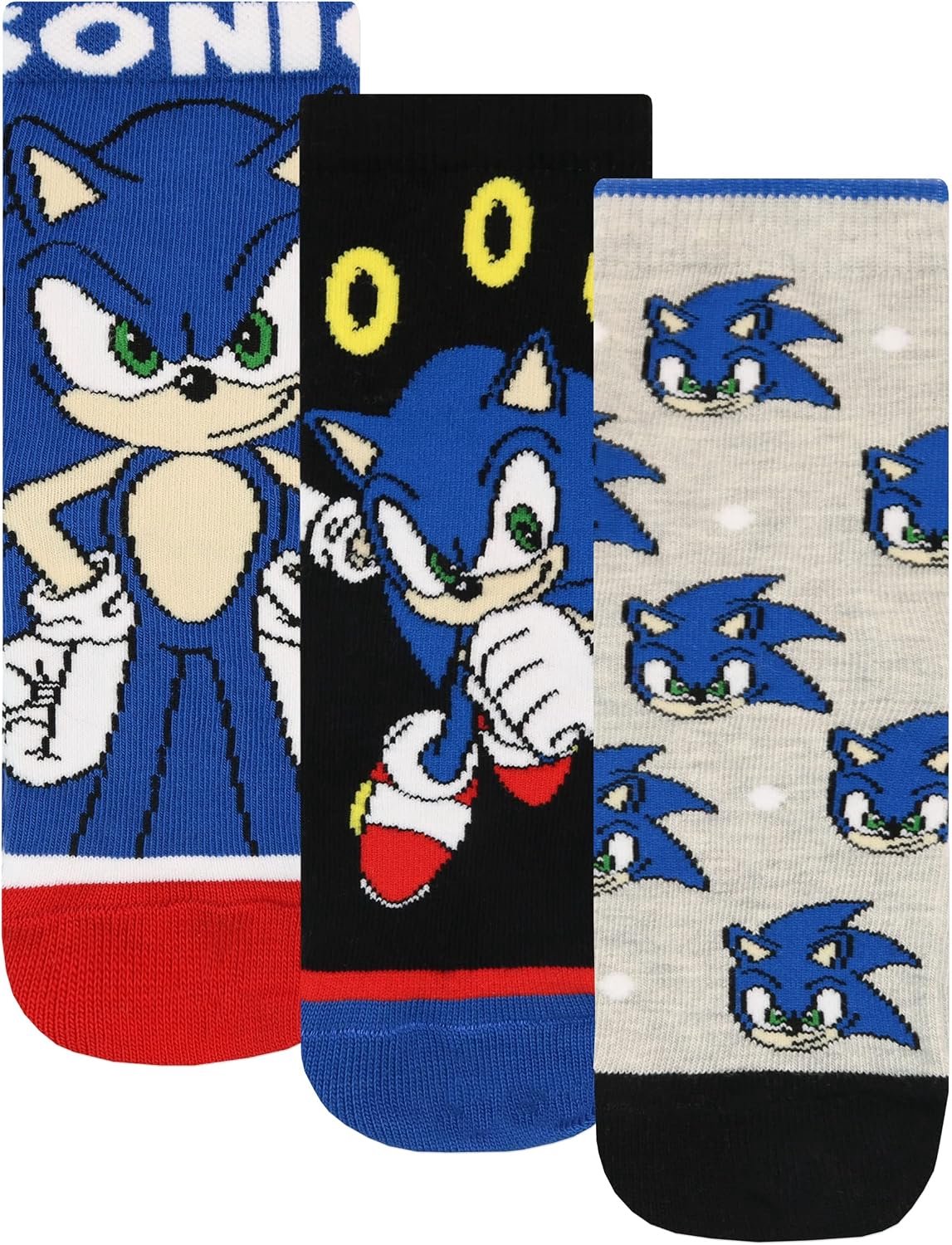 Sonic The Hedgehog Sokken Jongens - 3 Paar