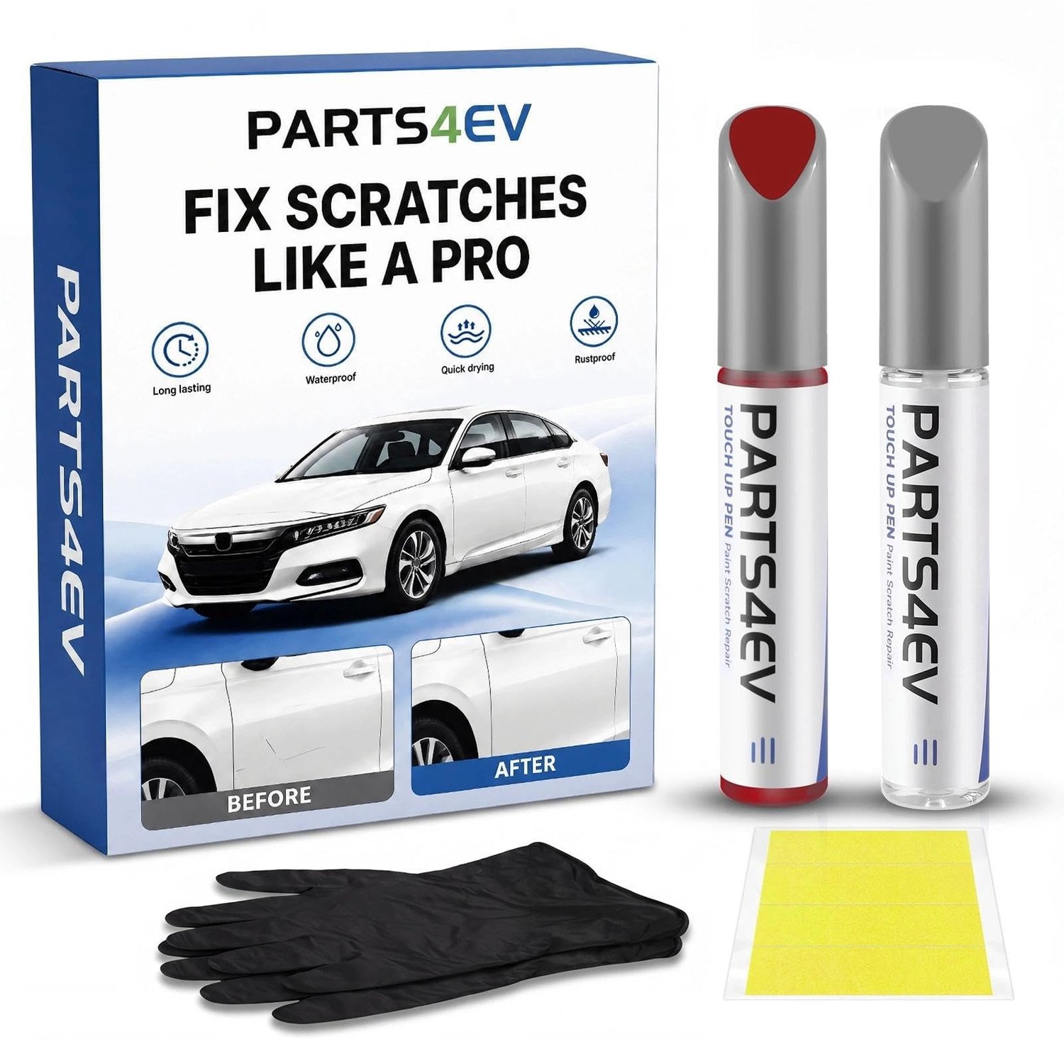 Reparatieset Lakstift met 2K Blanké Lak - Chilirood (851)