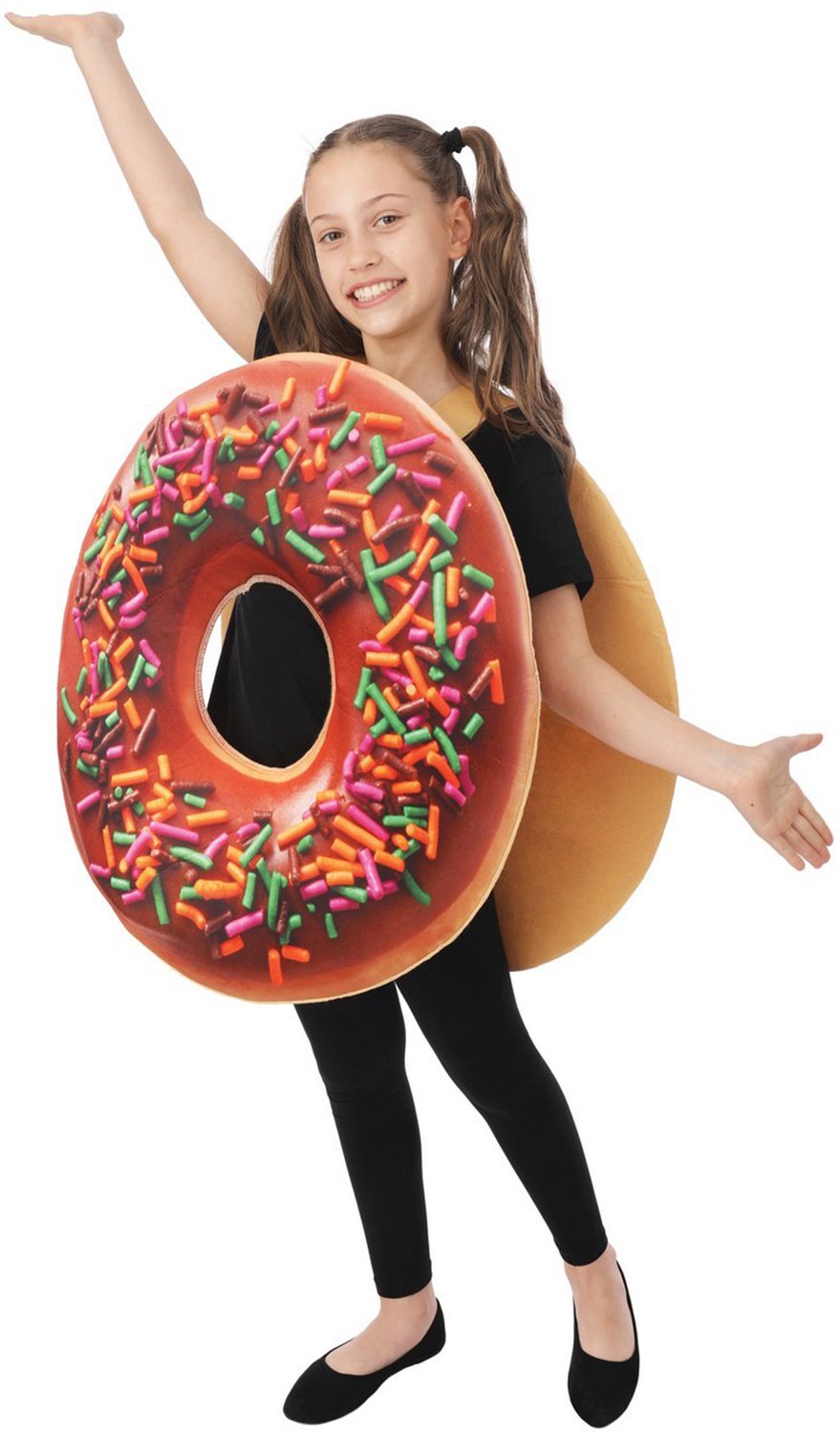 PTIT CLOWN - Donut kostuum voor kinderen - 128/140 (10-12 jaar)