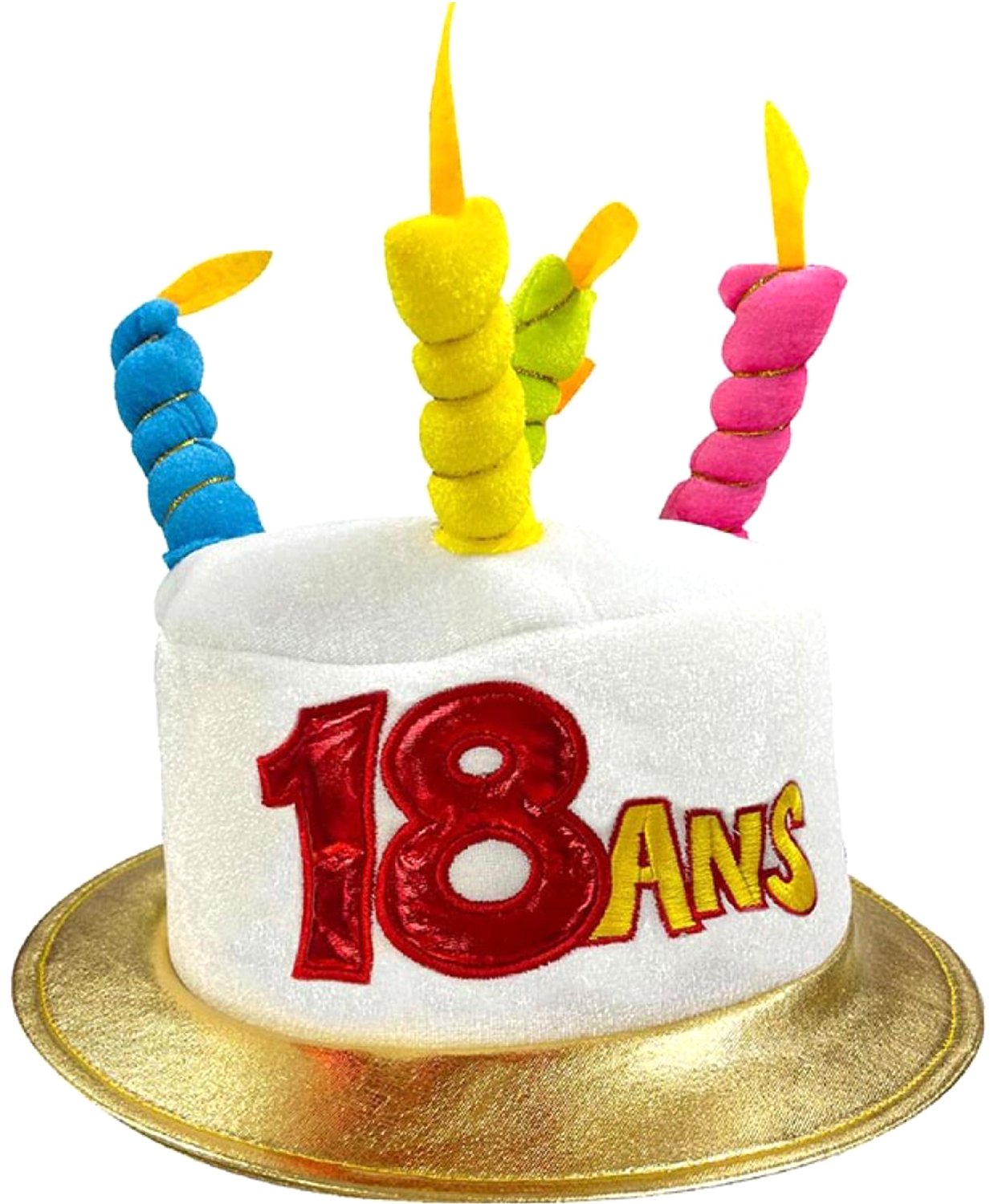 SURPRISEZ VOUS - Verjaardagshoed voor volwassenen leeftijd 18