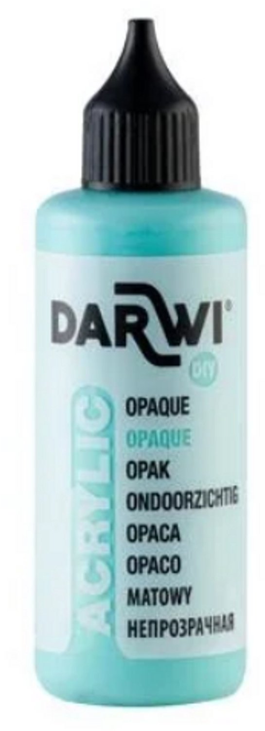 Darwi opaque acrylverf muntgroen 640
