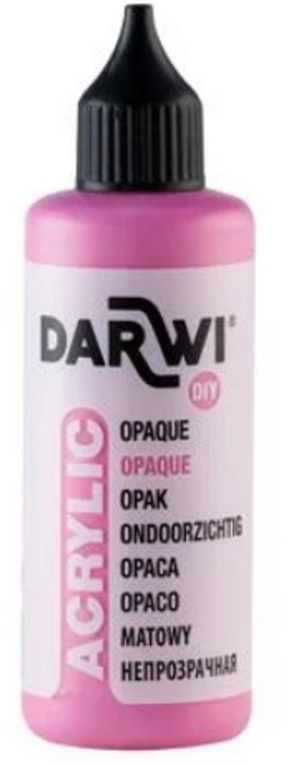 Darwi opaque acrylverf roze 475 - 80 ml