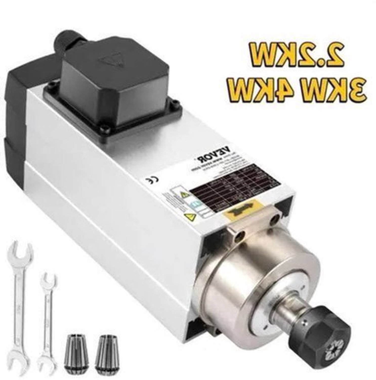 Motor - Spindelmotor - Elektromotor - Luchtgekoelde Spindelmotor - 0.8KW ER11 Rond - voor CNC-Freesmachine Graveermachine Gebruik