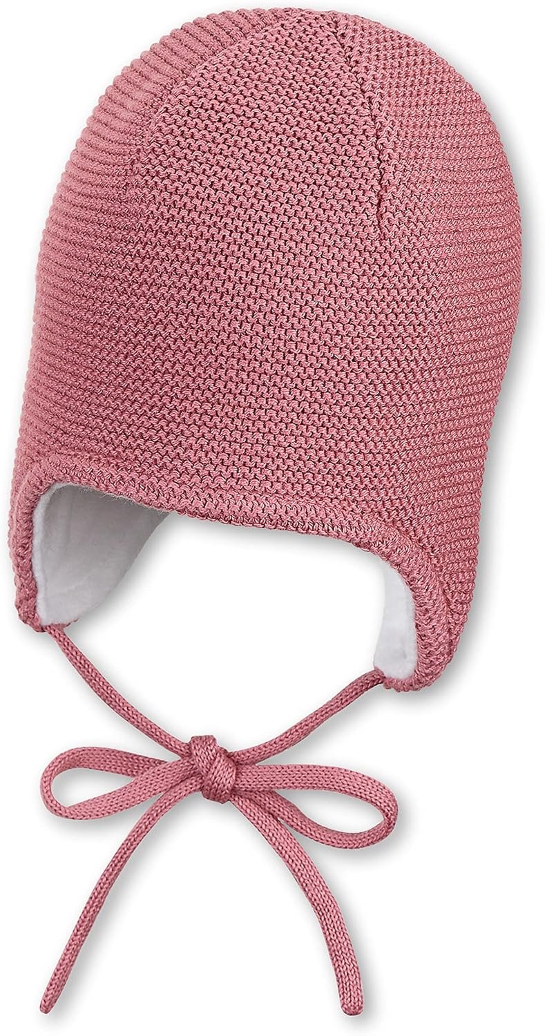 Sterntaler Babymuts Gebreid met Fleece Voering - Zacht & Warm