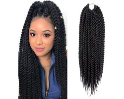 Senegalese Havanna Twist Haakhaar voor Makkelijk Haarstyling