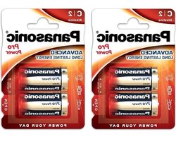 C-batterijen LR14 - Wegwerp C - Voor apparaten - Lekvrije verpakking - 2 stuks - Goud