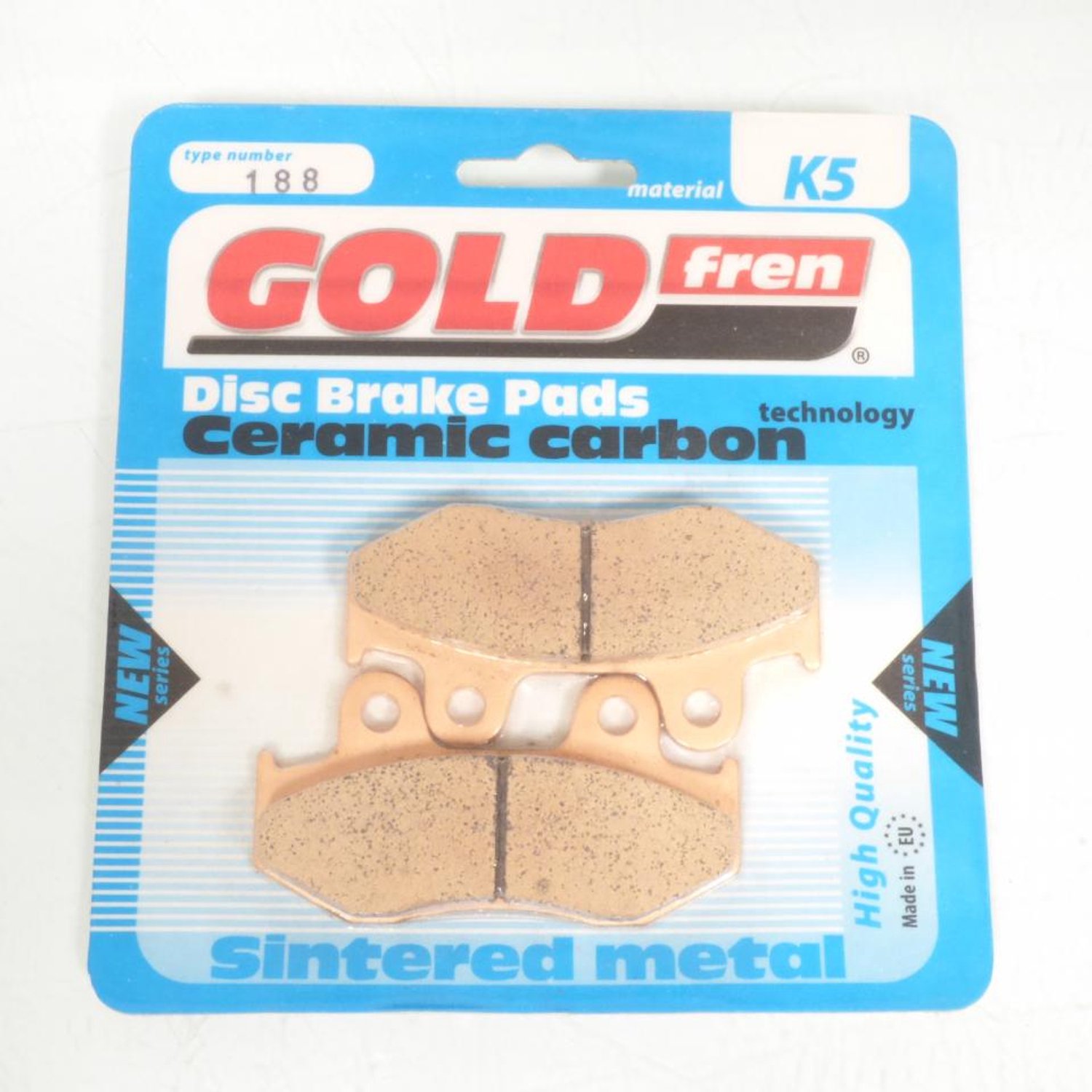 Plaquette de frein Gold Fren pour Scooter Honda 125 SH I 2004 à 2009 AVG / 4/5/6/7/8/R8/S7/D9 Neuf