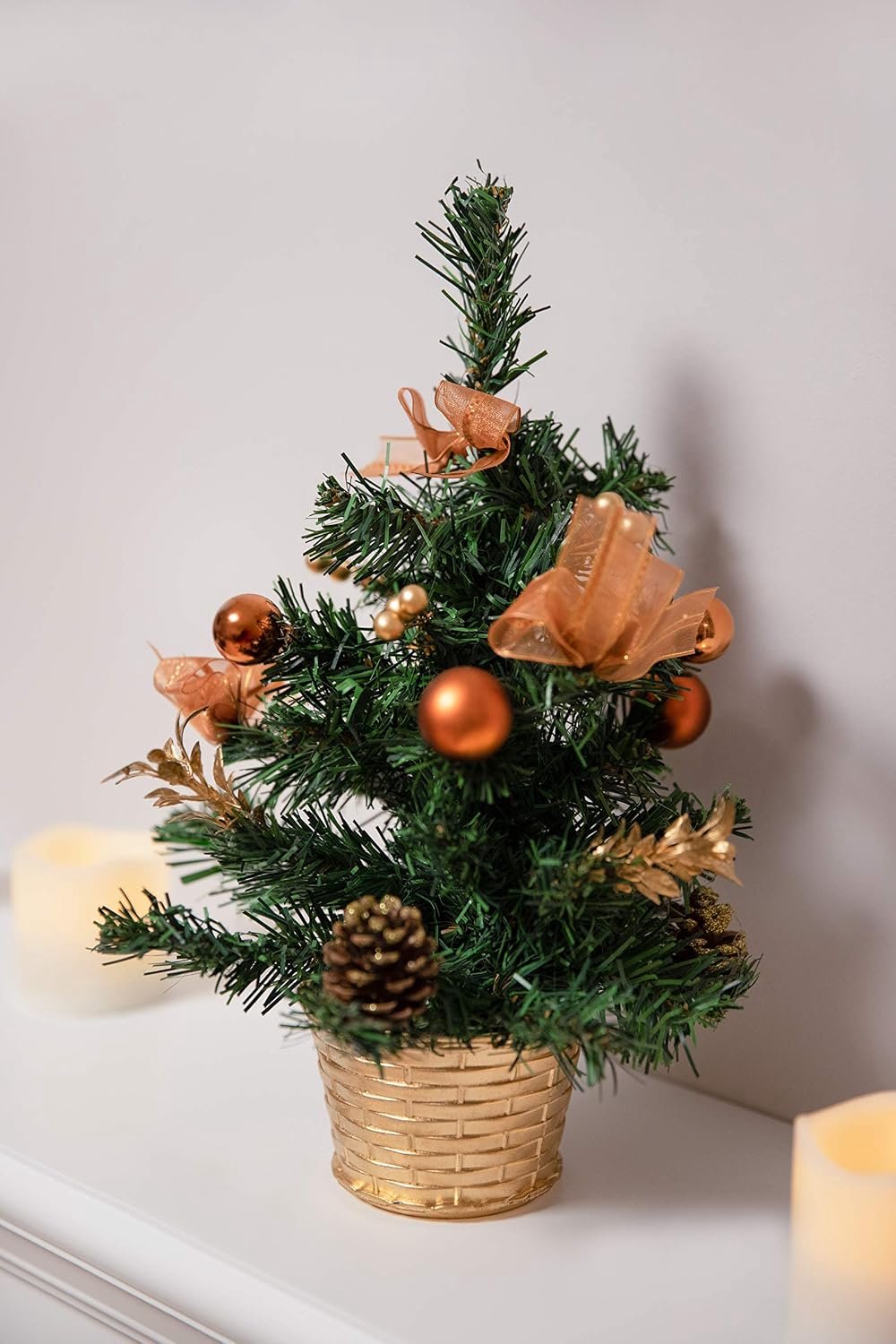 Heitmann Deco Mini Kerstboom - Sfeervol & Direct Klaar