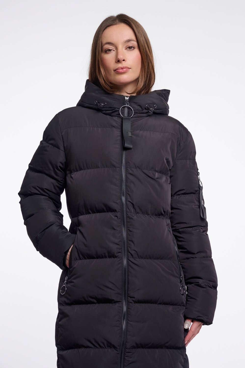 Rino & Pelle Jassen Jade coat Zwart