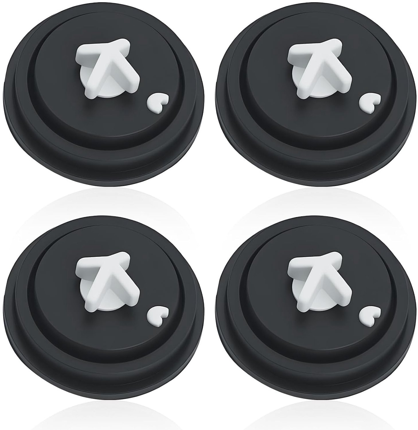 Toilet doorspoelringen set van 4, afdichtringen en membraanafdichtingen voor optimale waterdichtheid en onderhoud van toiletten