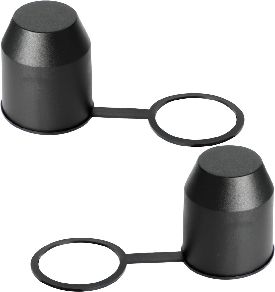 50mm Towbar Balbescherming - Set van 2 | Stof- en Waterdichte Beschermkappen voor Aanhangwagens en Trucks