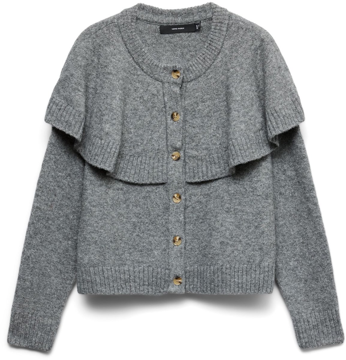 VERO MODA - VMLILLI LS O-NECK CAPE CARDIGAN BOO - Dames - Cardigans