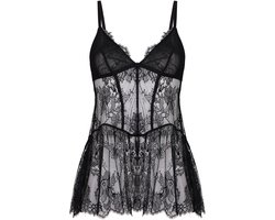 Hunkemöller Babydoll Cecilia Zwart