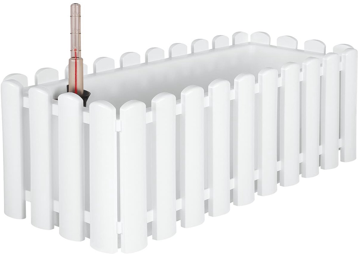 Geli Bloembak Aqua Palido Wit 50 met Waterreservoir