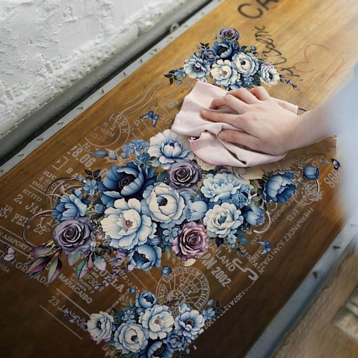 SPHProducts - Kosmische Rozen - Wrijf Transfers - Perfect voor Meubelprojecten - 15