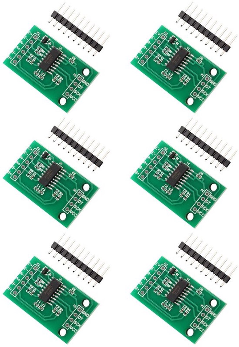 Dailygoody - Hx711 Gewichtssensor Module - 24-bit Precisie - Ideaal voor Arduino