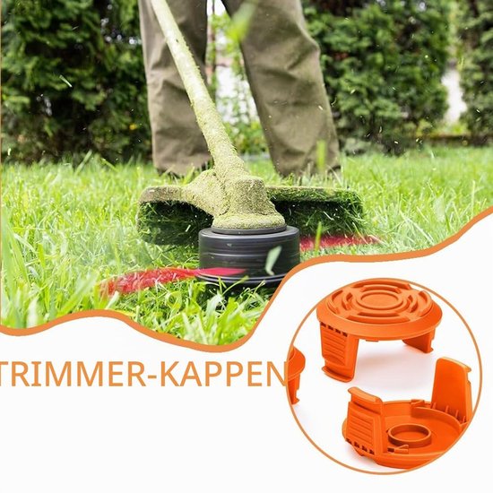 Set vervangspoelen voor 20V grastrimmer - duurzame trimmerdraden Ø1,65mm x 3m (4 stuks) — afbeelding 4