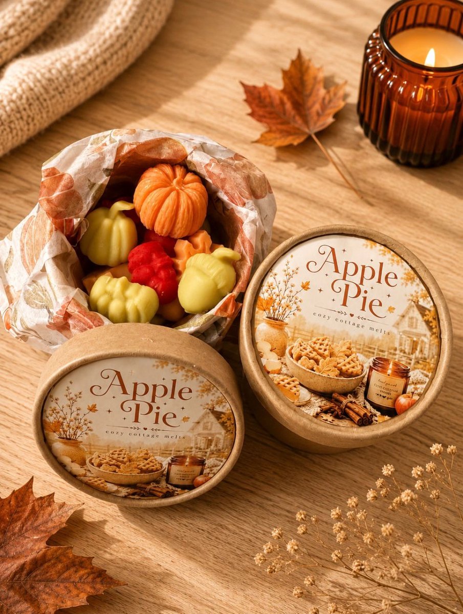 Herfst & Pompoen Apple Pie Waxmelts