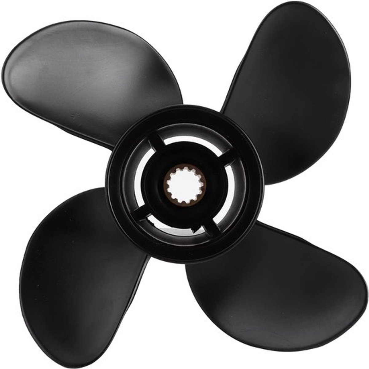 10 3/8 x 13 inch buitenboordpropeller - 4 bladen - aluminiumlegering - hoge druk