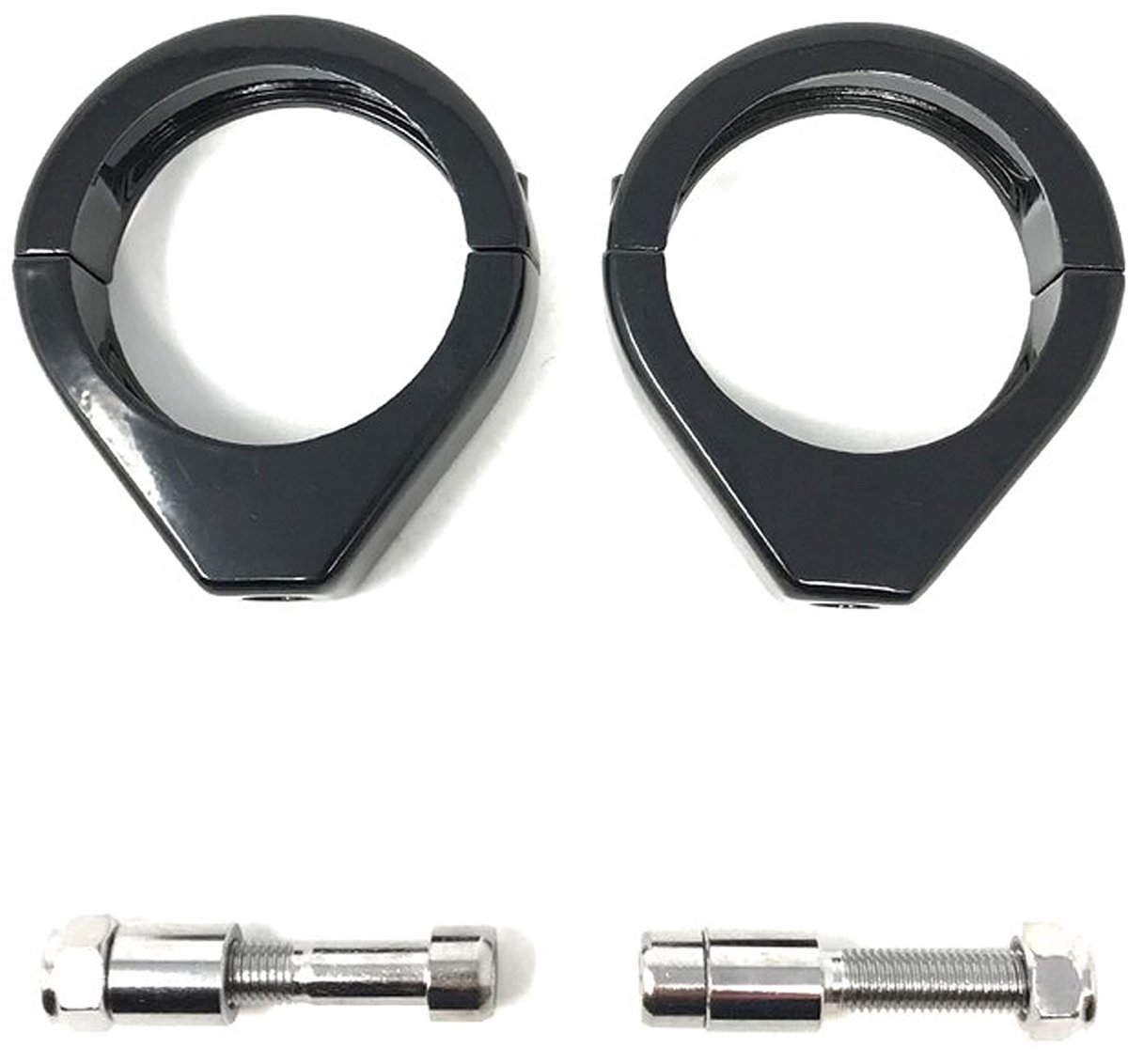 Elzusha - Universele Fork Clamps voor Motorfiets Indicatoren 39mm