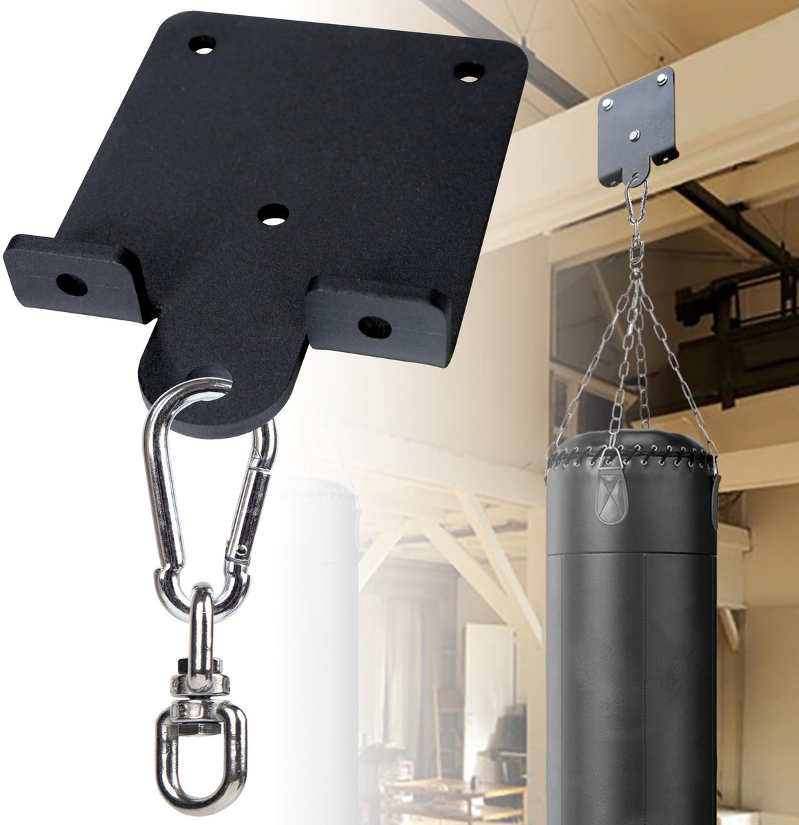 Elzusha - Heavy Duty Punching Bag Hanger voor Trainingsdoeleinden