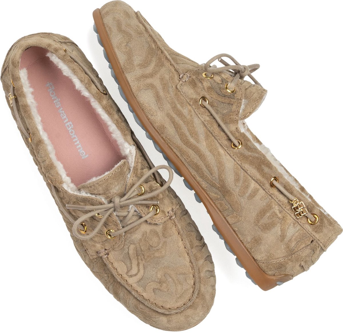 Floris Van Bommel Sfw-30028 Bohwi Mocassins Dames - Instappers - Beige - Maat 42