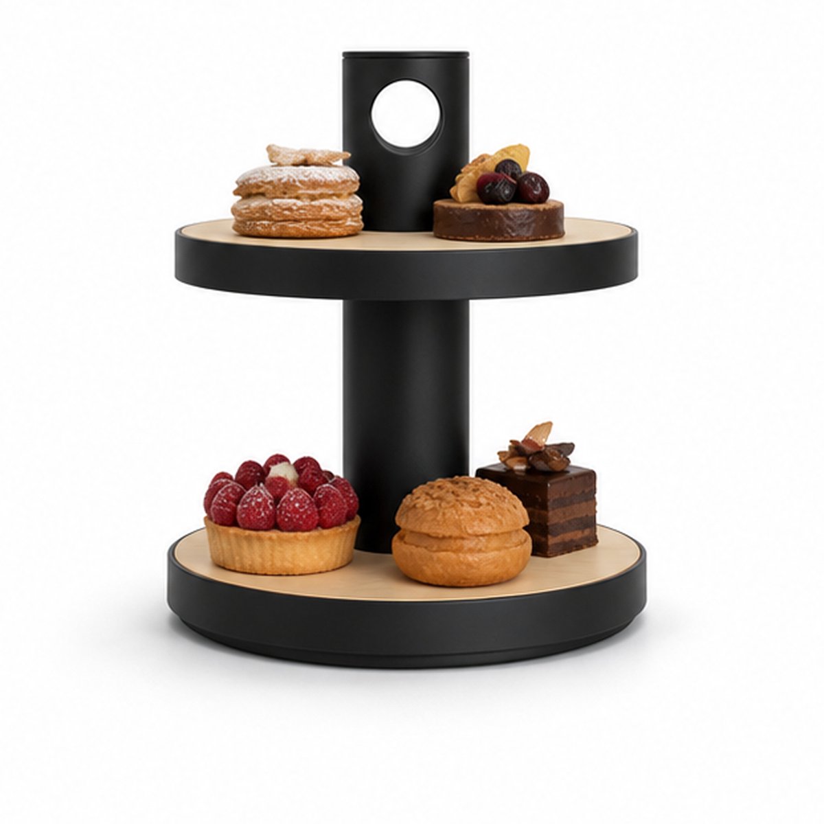Fiastra Milano etagère - Zwart