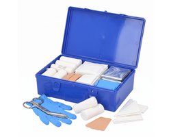 Lomera EHBO Kit Set van 41 - Verbanddoos - EHBO Koffer - Verbandtrommel - EHBO Doos - EHBO Verband Set - Eerste Hulp Kit - Auto EHBO Set - Verbanddoos voor Auto - EHBO Set voor Thuis - EHBO Set Onderweg - Reis EHBO Set - Verbandset