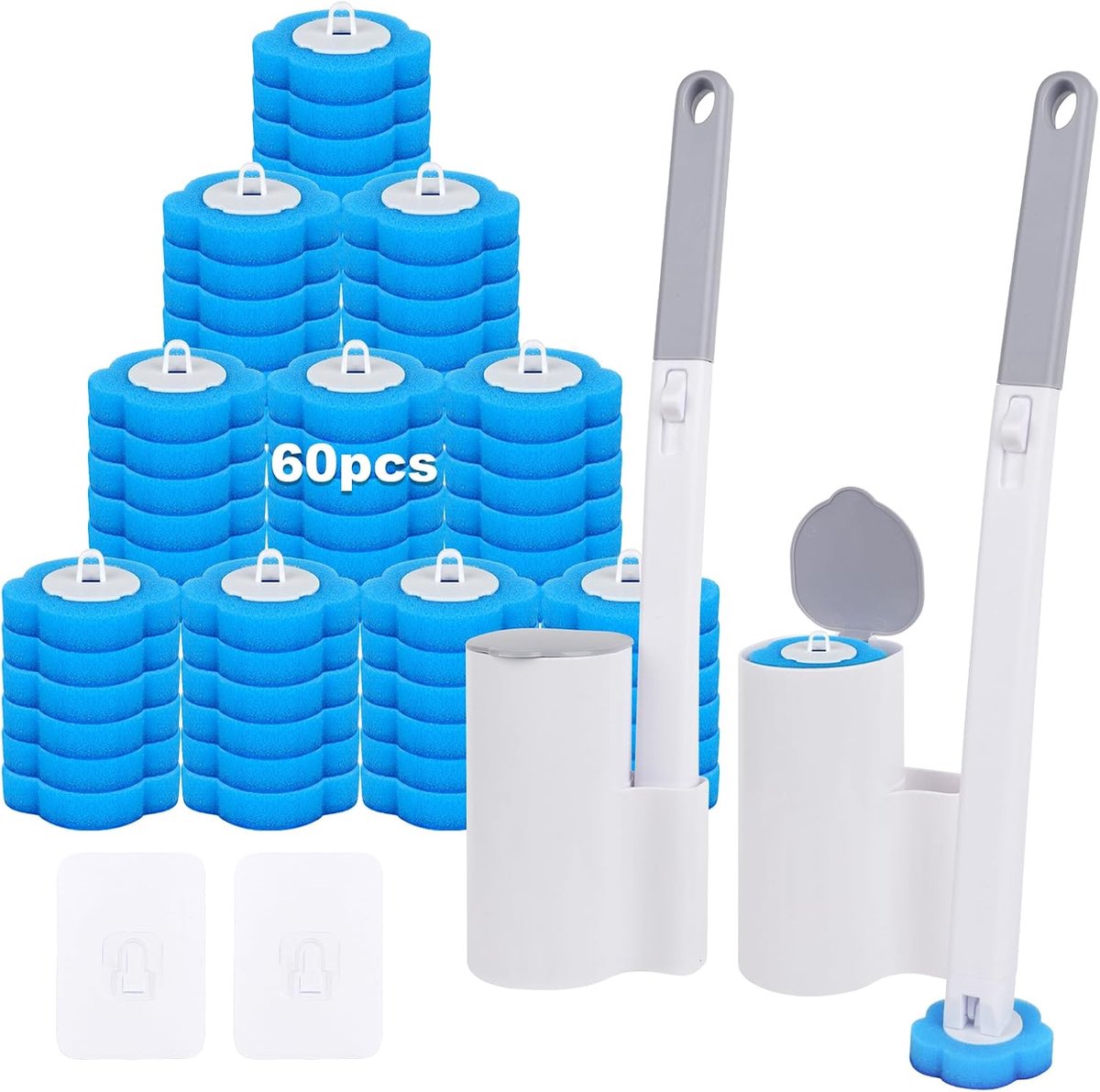 Toiletborstel - Set van 2
