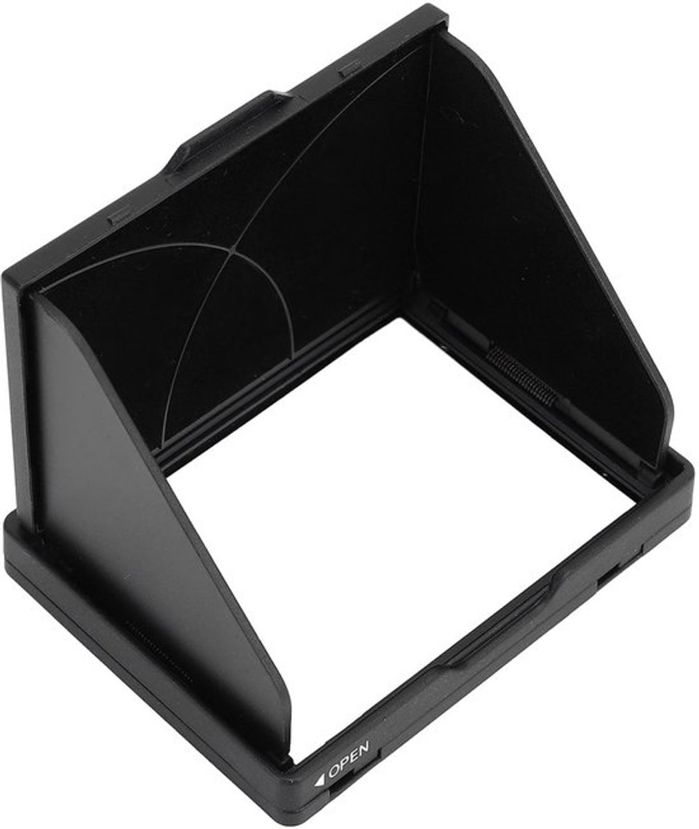 Allecto - Camera LCD-zonnescherm - Zonnekap 3 Inch - Lichtgewicht en Draagbaar