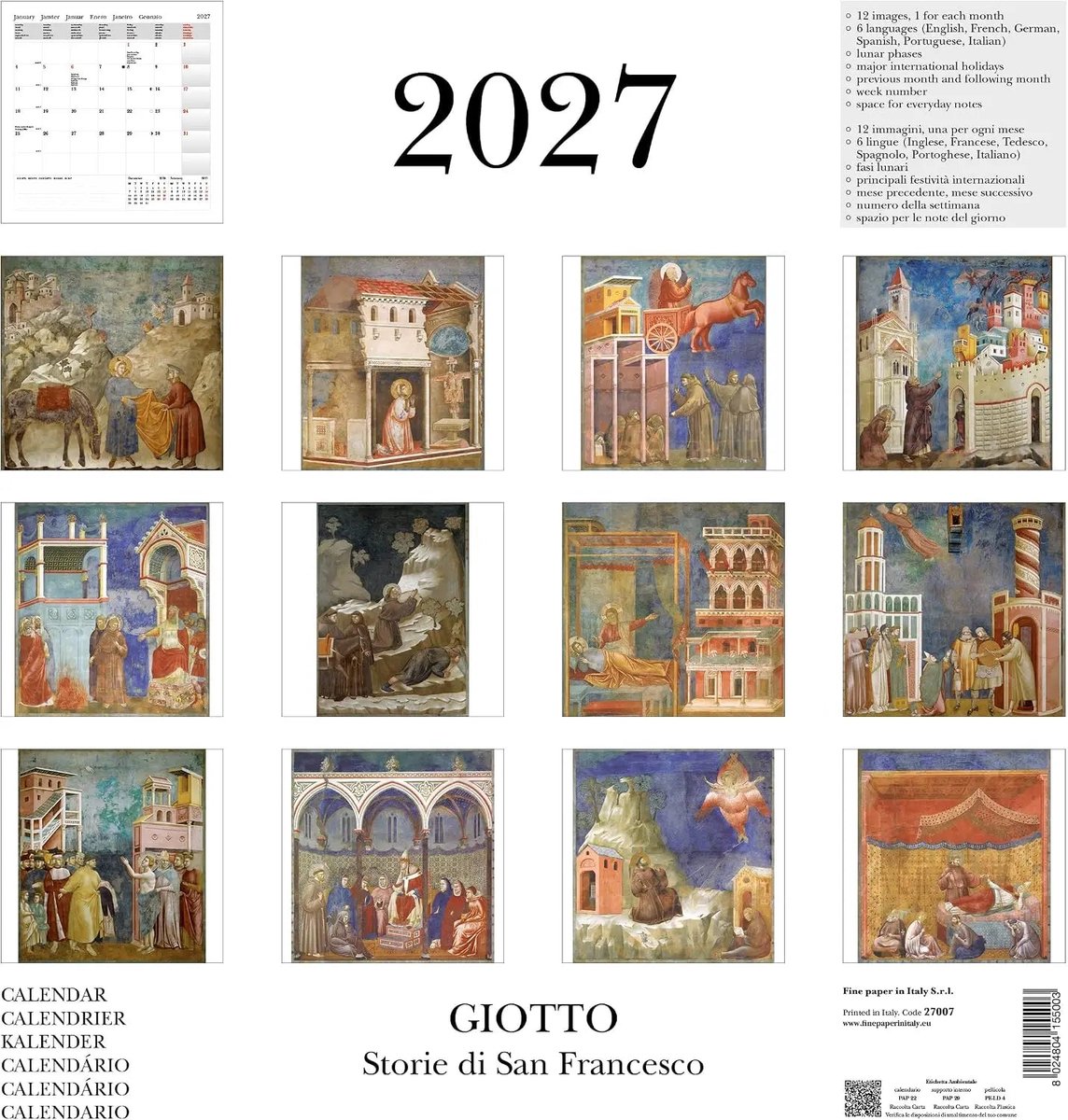 Giotto Kalender 2027