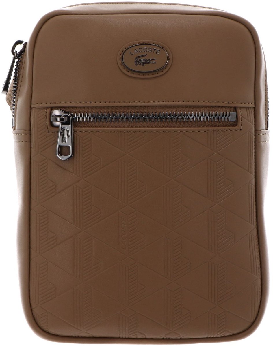 Lacoste Nomogramme - verticale schoudertas 21 cm (Farbe: viennois)