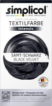 Simplicol Peinture textile Dye Intense - Teinture Peinture textile machine à laver - Velours noir - 1 pièce