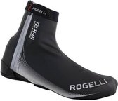 Rogelli Tech-01 Fiandrex Fiets Overschoenen - Wielrennen - Winddicht en Waterafstotend - Zwart - Maat 48-49