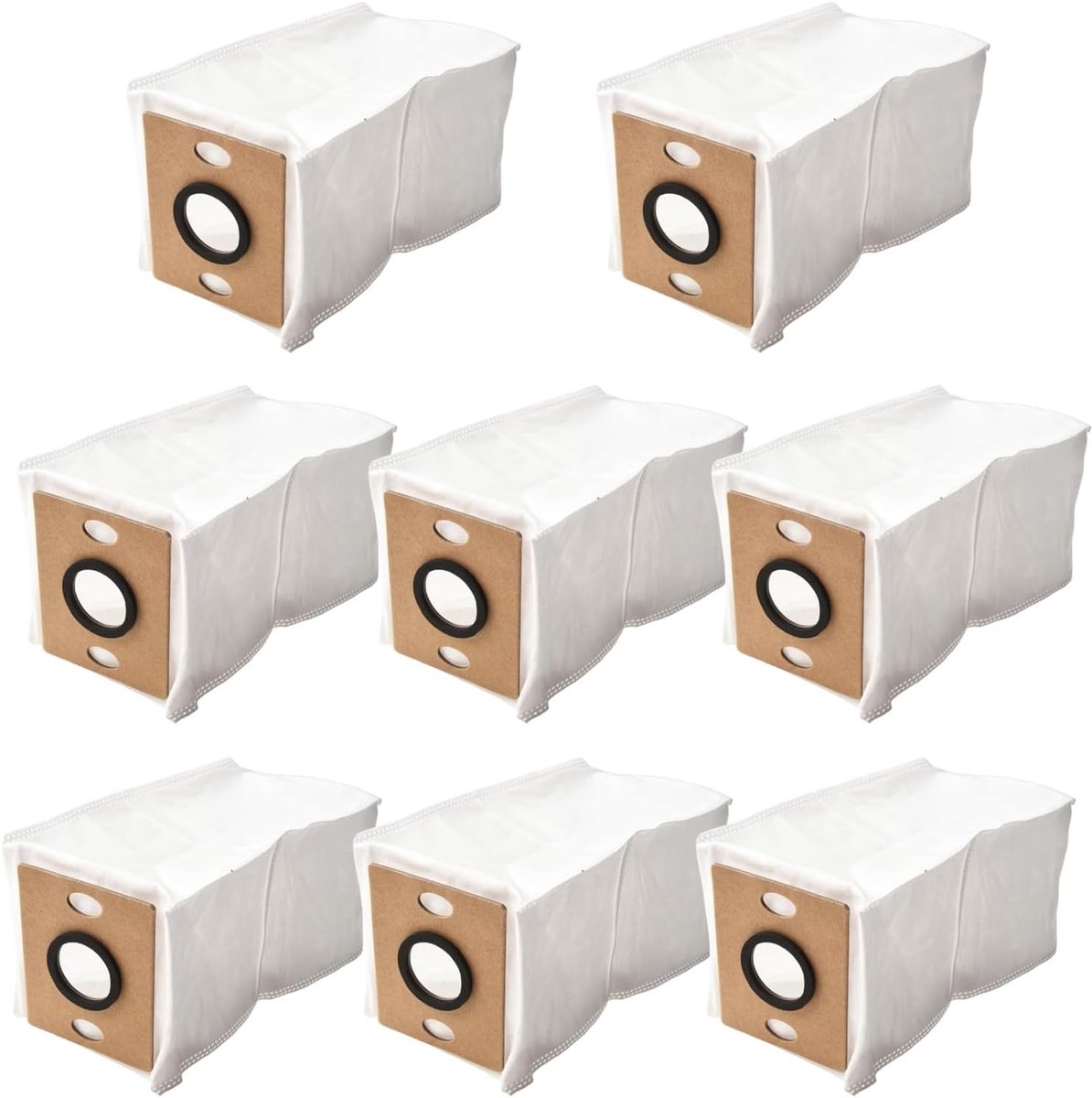 8 stuks Stofzakken - geschikt voor ILIFE V9 - V9pro Zelfledigende Robot Cleaner - Grote Capaciteit Tas Vervanging Accessoire Kits