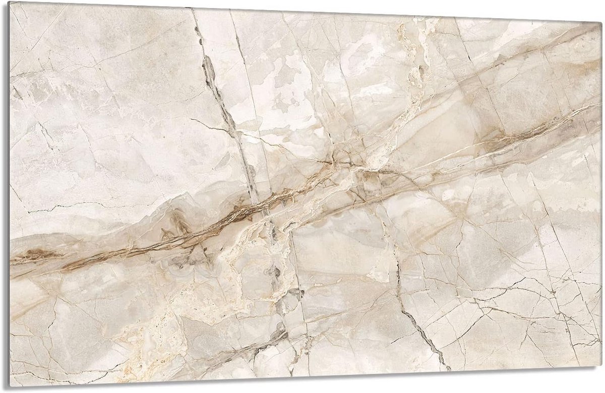 Universele Glazen Afdekplaat Kookplaat 80x52 cm - Snijplank en Spatwand