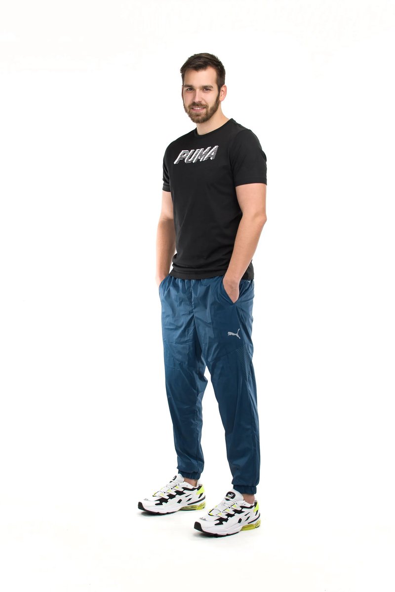 Herenbroek Puma Reactive Woven Pant Blauw