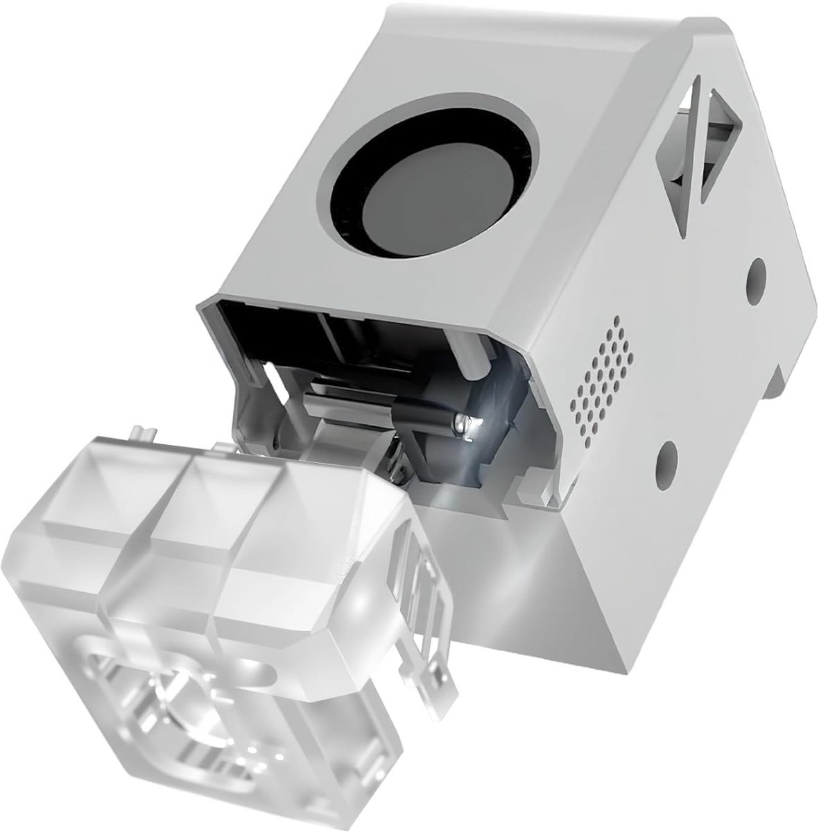 Hoofdkoelventilator Kanaal 4 Luchtstroom Upgrade voor 3D-Printer Verbeterde Koeling
