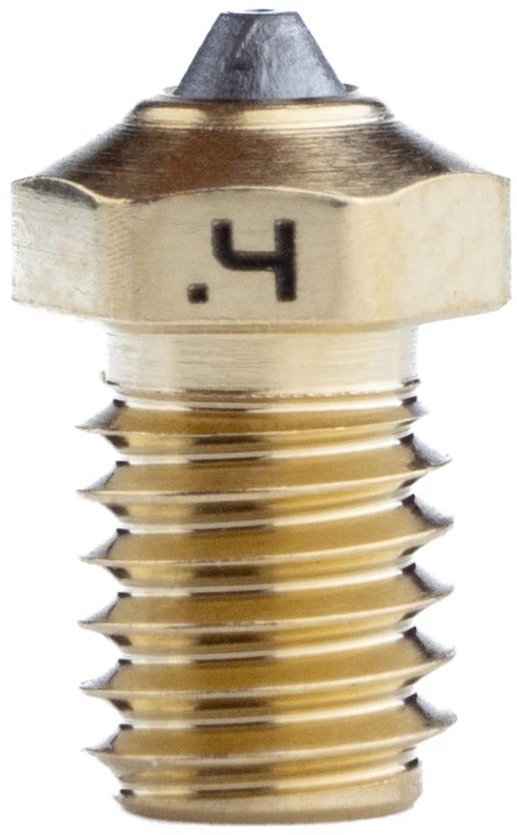 3D Printer Nozzle Polycristallijn Diamant 0.4 mm voor Moeilijke Materialen