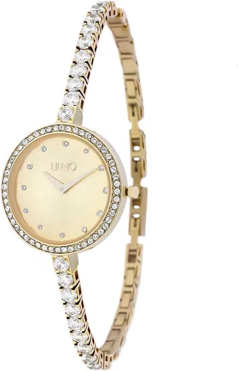 Dameshorloge Analoog Quartz met Rosé Gouden RVS Band - Modern en Elegant