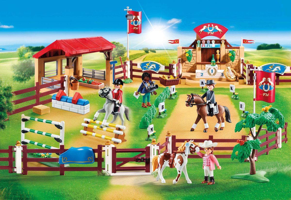 PLAYMOBIL Country Grote wedstrijdpiste - 70337 — afbeelding 4