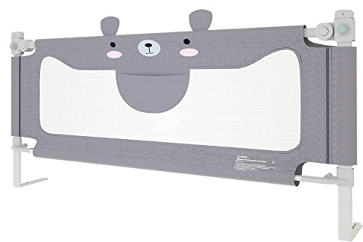 Verstelbaar Bedhekje 200 cm voor Veiligheid in Kinderbed en Babybed