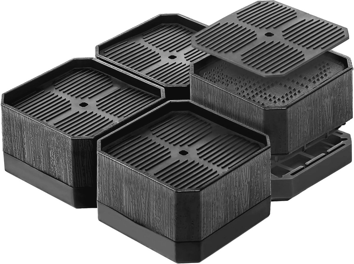 Meubelverhogers voor Tafel en Stoel - Ruimtebesparende Risers (4 cm, 8 cm en 11,3 cm)