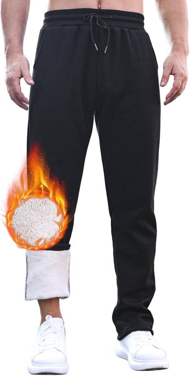 Warme en comfortabele joggingbroek voor heren met trekkoord en zakken