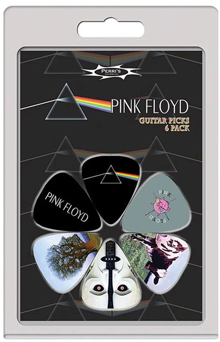Pink Floyd - Covers 6Pack Plectrum - Multicolours