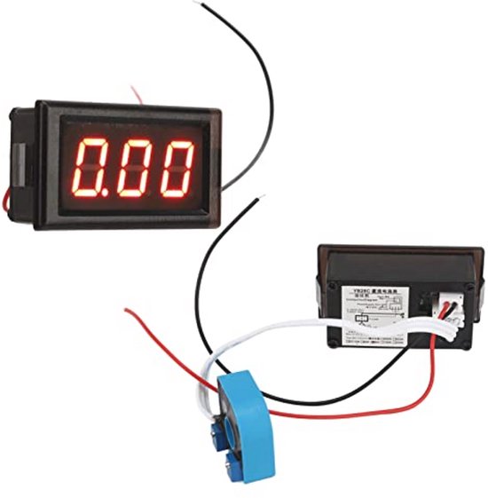 Sensor Ampermeter Digitale Ampèremeter 50A met Hall Sensor en LED Display voor Voertuigen ...