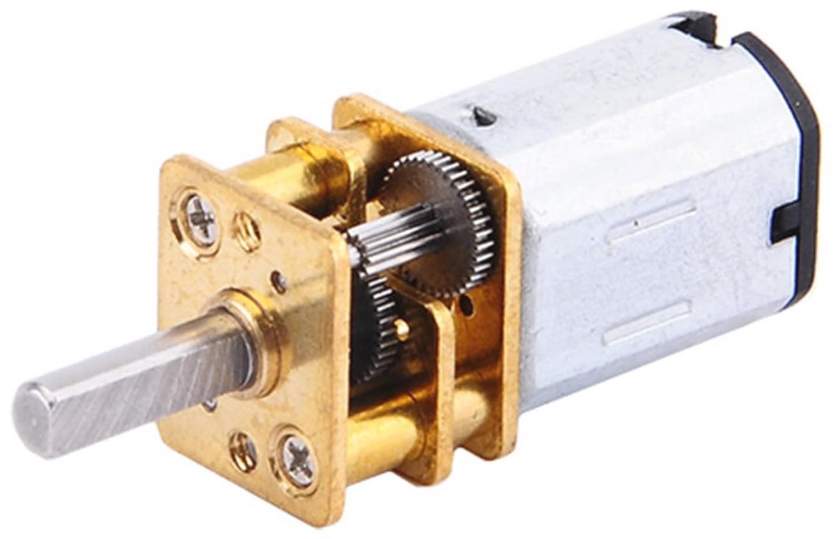Micro snelheidsreductiemotor 12V 300 RPM - Mini Versnellingsbak Motor voor RC Auto en Robot Model