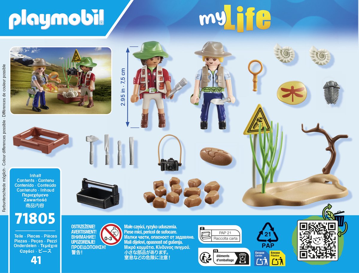 PLAYMOBIL Wild Life PROMO Archeologische opgravingen 71805 — afbeelding 9